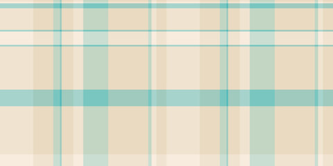 Symmetry texture vector pattern, pano fabric plaid textile. Mat seamless background tartan check in light and pastel colors.