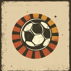 grunge soccer background