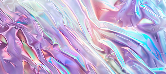 Abstract trendy holographic background with scratches and irregularities