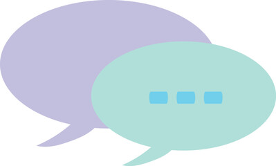 chat icon, speech bubble icon