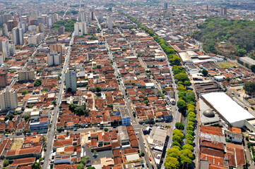 Obraz premium Vista aérea de Ribeirão Preto- SP - Brasil