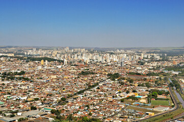 Vista aérea de Ribeirão Preto - SP - Brasil