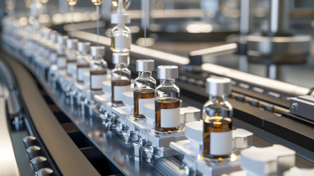 Automated Pharmaceutical Production Line for Medication