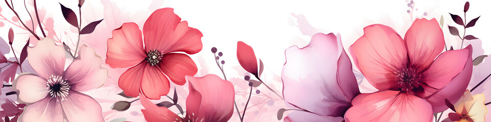 watercolor tropical monstera leaves set hand drawn illustration