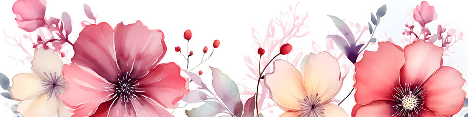 watercolor tropical monstera leaves set hand drawn illustration