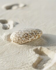 Fototapeta na wymiar seashell on the sand