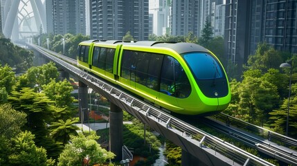 Naklejka premium train on the station