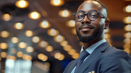  Motivational Speaker in professional attire