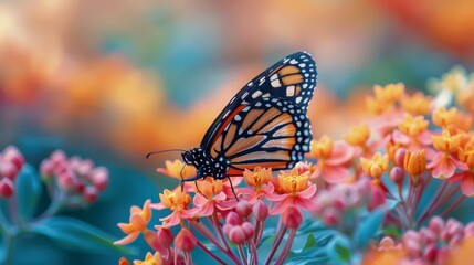 Butterfly Sitting on Flower