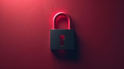 Fototapeta premium Representation of a security technology