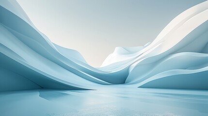 Representation of a technological futuristic