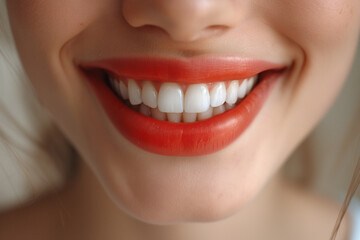 A woman's smile