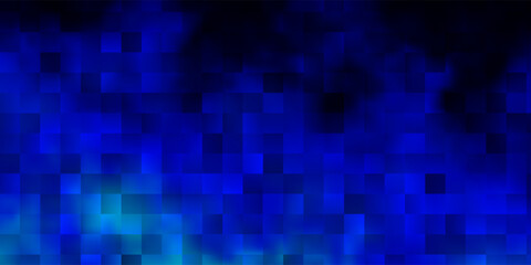 Light BLUE vector background with rectangles.