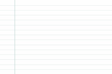 Notebook Sheet Lined Page Background
