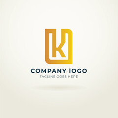 K logo design 