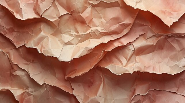 Close-up photo of crumpled paper