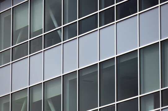 business facade office building windows skyscraper modern city tower corporation background