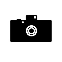 black camera. graphic resource. design element