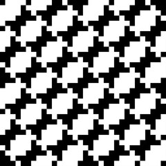 Seamless pattern. Figures ornament. Folk wallpaper. Forms backdrop. Tribal motif. Ethnic mosaic. Digital paper, textile print, web design, abstract illustration. Embroidery background. Vector art.