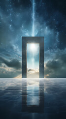 Future technology concept background image