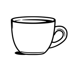 coffee, cup, drink, tea, cafe, hot, mug, vector, espresso, white, beverage, breakfast, illustration, icon, saucer, isolated, cappuccino, black, caffeine, steam, symbol, brown, restaurant, mocha, choco