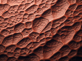 Abstract backdrop features clay texture with an intricate scaly pattern