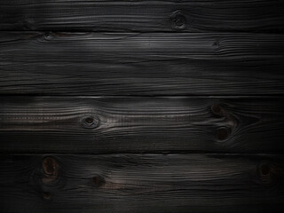 Fototapeta premium Blank black wood texture ideal for creative designs