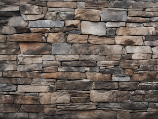 Obraz premium Background showcases intricate details of a stone wall fragment