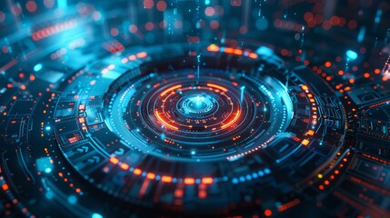 a futuristic security technology