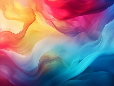 Colorful abstract background, providing ample space for text or images