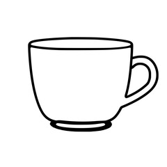 cup, coffee, white, isolated, drink, mug, saucer, empty, tea, cafe, beverage, espresso, breakfast, object, ceramic, plate, nobody, porcelain, coffee cup, single, china, dishware, ceramics, hot, cappuc