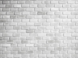 Fototapeta premium Background features modern white brick wall texture