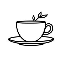 coffee, cup, drink, tea, cafe, hot, mug, vector, espresso, white, beverage, breakfast, illustration, icon, saucer, isolated, cappuccino, black, caffeine, steam, symbol, brown, restaurant, mocha, choco