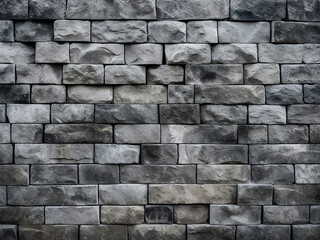 Vintage-style background featuring decorative stone brick wall