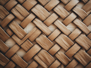 Synthetic rattan weave texture in grunge style