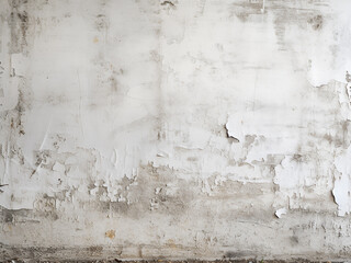 Grunge white background with aged cement texture - obrazy, fototapety, plakaty
