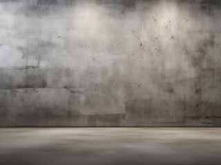 Grungy concrete wall and floor texture ideal for loft-style living