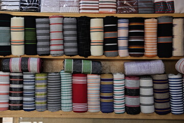 A loincloth shop made in Burkina Faso West Africa