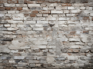 White stone blocks texture forms background on old brick wall