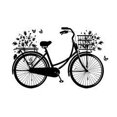 Obraz premium Bicycle SVG, Bike SVG, Bicycle Cut File, Bike Cut File, Bicycle Vector, Bike Vector, Bicycle Clipart, Bike Clipart, Cricut, Png, Silhouette, Mountain Bike Svg bundle, svg files for cricut, digital dow