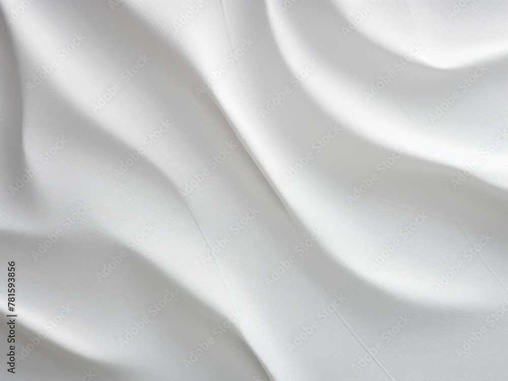 Poster 3d rendering presents the texture of a white paper sheet