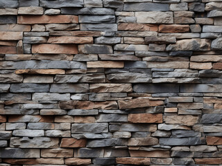 Background design: panoramic view of a stone wall