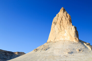 Stunning rock pinnacles in Bozzhira valley view, Kazakhstan