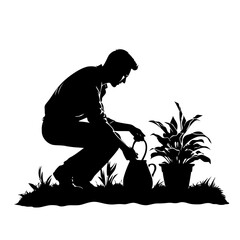 Gardening svg, Gardener svg, Garden svg, man, woman, Gardening SVG, Garden svg, Gardening svg, Flowers SVG, Nature svg, Trees svg, Plants svg, Garden tools svg, Love to garden svg, Yard, Garden Tools 