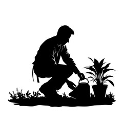 Gardening svg, Gardener svg, Garden svg, man, woman, Gardening SVG, Garden svg, Gardening svg, Flowers SVG, Nature svg, Trees svg, Plants svg, Garden tools svg, Love to garden svg, Yard, Garden Tools 