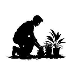 Gardening svg, Gardener svg, Garden svg, man, woman, Gardening SVG, Garden svg, Gardening svg, Flowers SVG, Nature svg, Trees svg, Plants svg, Garden tools svg, Love to garden svg, Yard, Garden Tools 