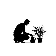 Gardening svg, Gardener svg, Garden svg, man, woman, Gardening SVG, Garden svg, Gardening svg, Flowers SVG, Nature svg, Trees svg, Plants svg, Garden tools svg, Love to garden svg, Yard, Garden Tools 