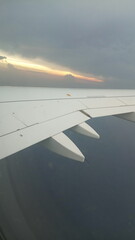 wing of airplane