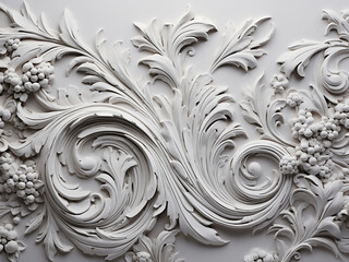 Close-up image reveals the complex texture of decorative plaster - obrazy, fototapety, plakaty
