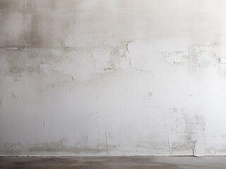 A white stucco wall serves as a textured backdrop - obrazy, fototapety, plakaty